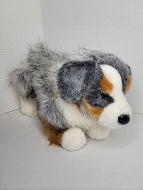 Douglas Sinclair Australian Shepherd Plush Rare Style Realistic Aussie Dog